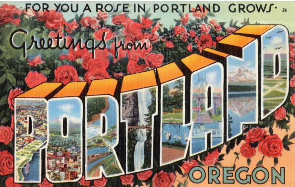 For You a Rose in Portland Grows